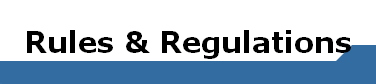 Rules & Regulations